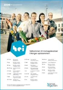 Norges spiskammer Hamarregionen arrangementer høsten 2016